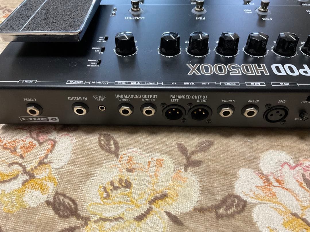 【りんご】 LINE 6 POD HD500X エフェクター（送料込み）