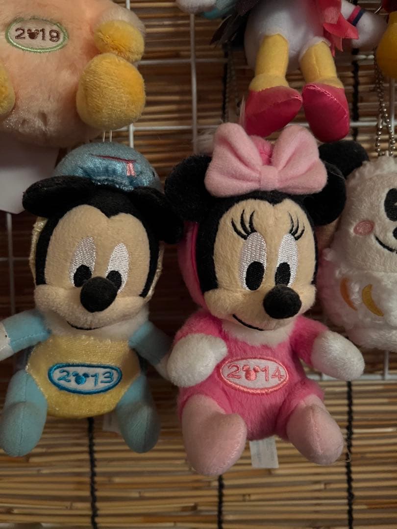 2011から2019干支ミニーマウス・ミッキーマウス ぬいぐるみセット
