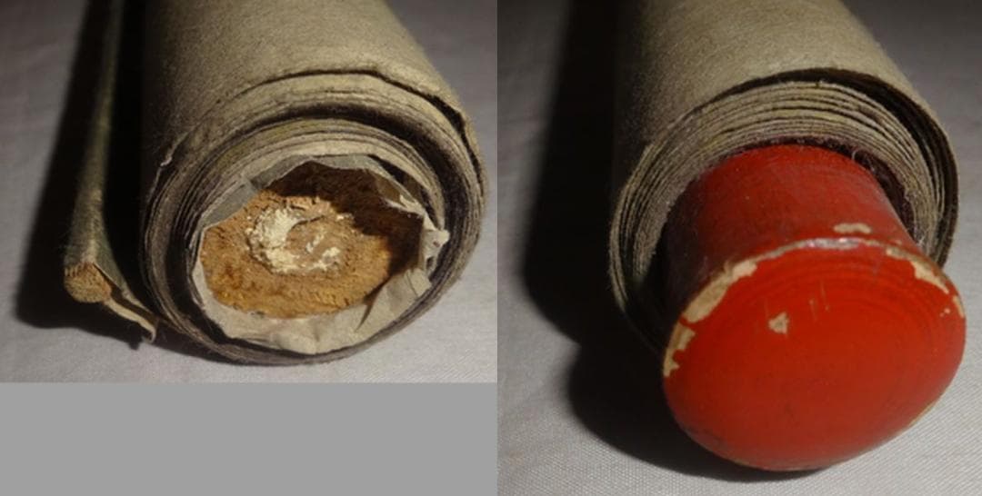 アンティーク 三社託宣 天照皇太神宮 八幡大神宮 春日大明神 紙本 肉筆 掛軸