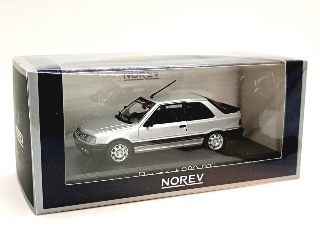 ノレブ 1/43 プジョー 309 GTi 1987 タルボ デカール シルバー