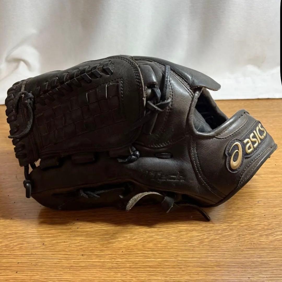 アシックス ゴールドステージ 一般軟式 グローブ グラブ 左投げ 投手用 良品