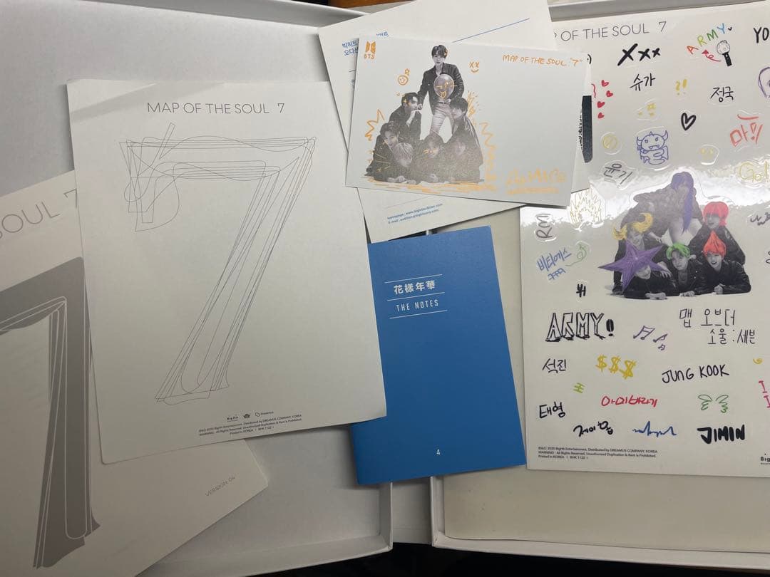 アイドル BTS MAP OF THE SOUL