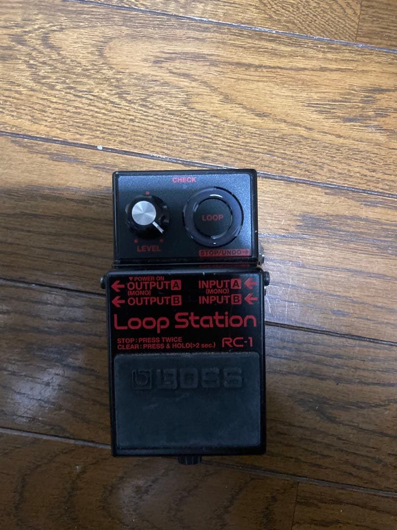 BOSS RC-1 Loop Station エフェクター　限定ブラックカラー