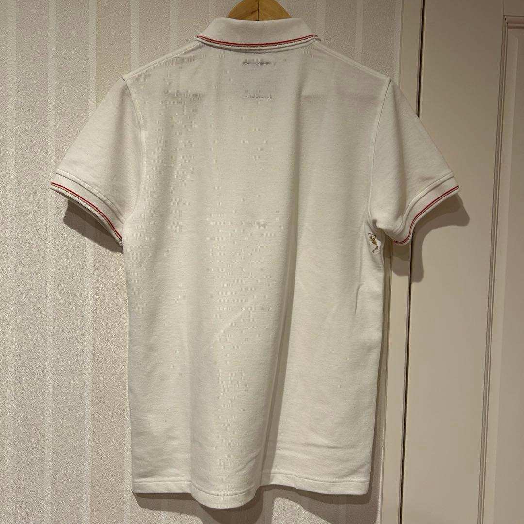 【美品・ほぼ未使用】MARK&LONA ポロシャツ　半袖　白　マークアンドロナ