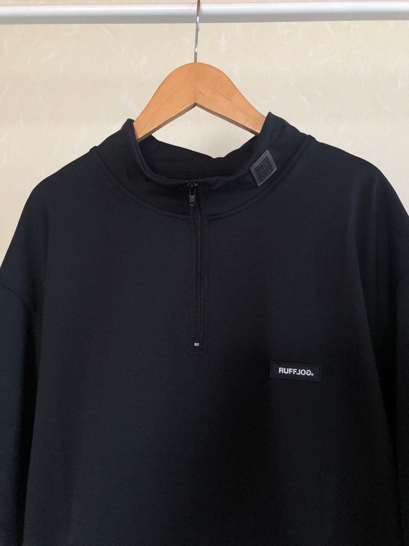 メンズウェア RUFFLOG HALF ZIP MOCK NECK SHIRT