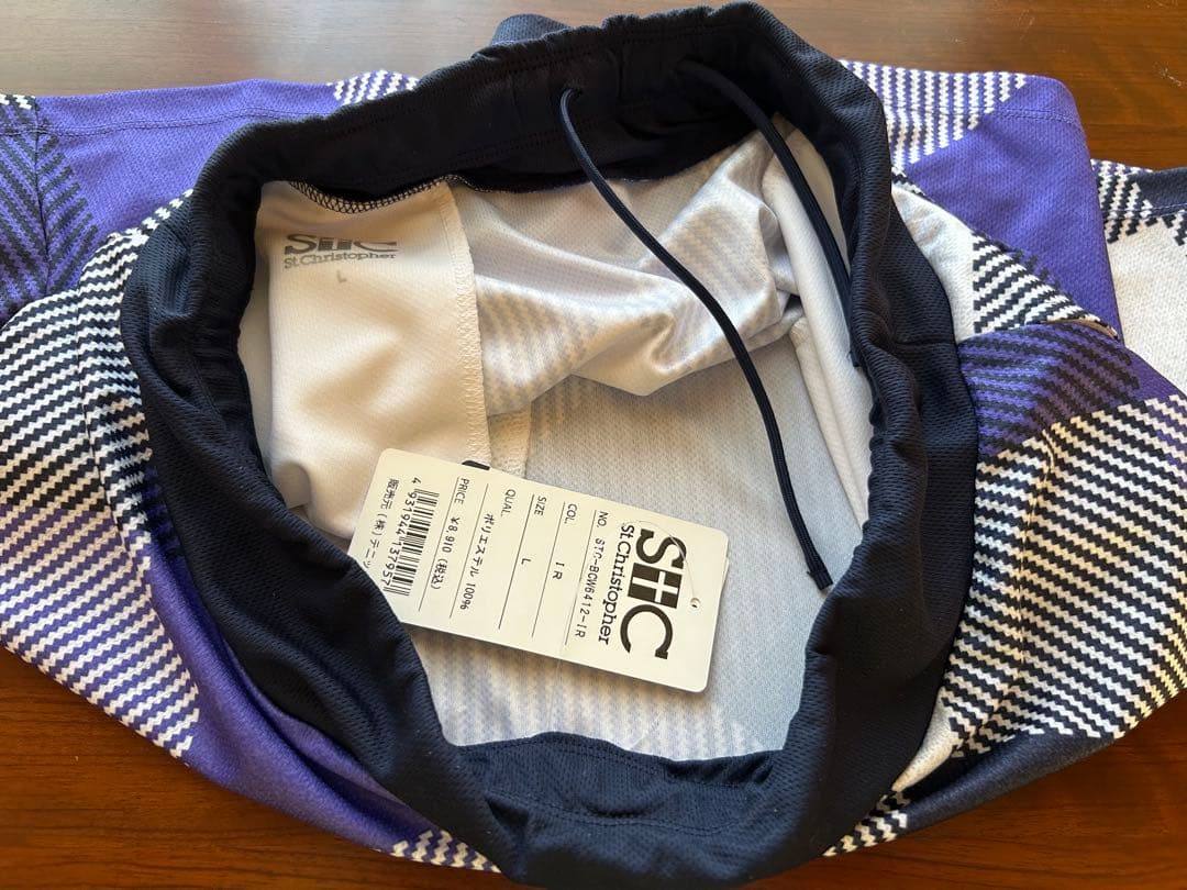 セントクリストファー テニスウェア　紫柄スコート　Lサイズ　新品