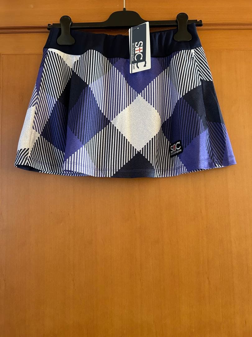 セントクリストファー テニスウェア　紫柄スコート　Lサイズ　新品