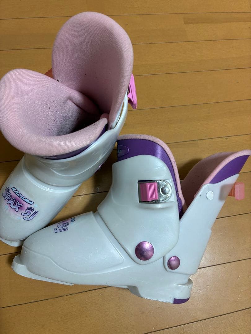 美品スキーセット ロシニョール130cm靴22か23cm身長135〜155cm用