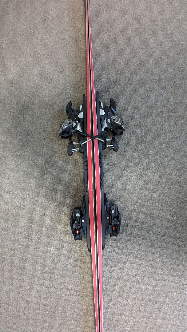 OGASAKA TC-ST 165cmスキー板 バインディング、プレート付き