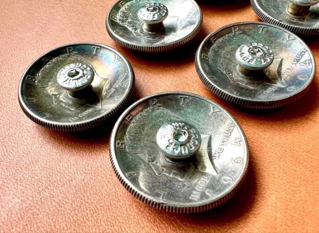 funny製　シルバー　HALF DOLLAR 6枚セット