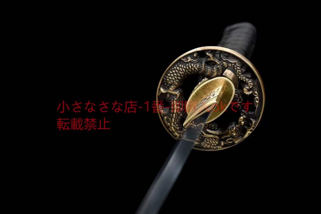 12寸模様鋼焼刃短刀『莫邪』 古兵器 武具 刀装具 日本刀 模造刀 居合刀