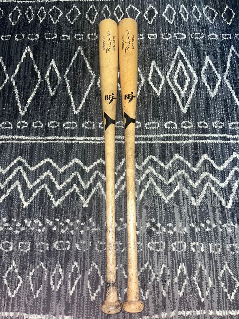 ヤナセ公式木製バットYUM555 2本