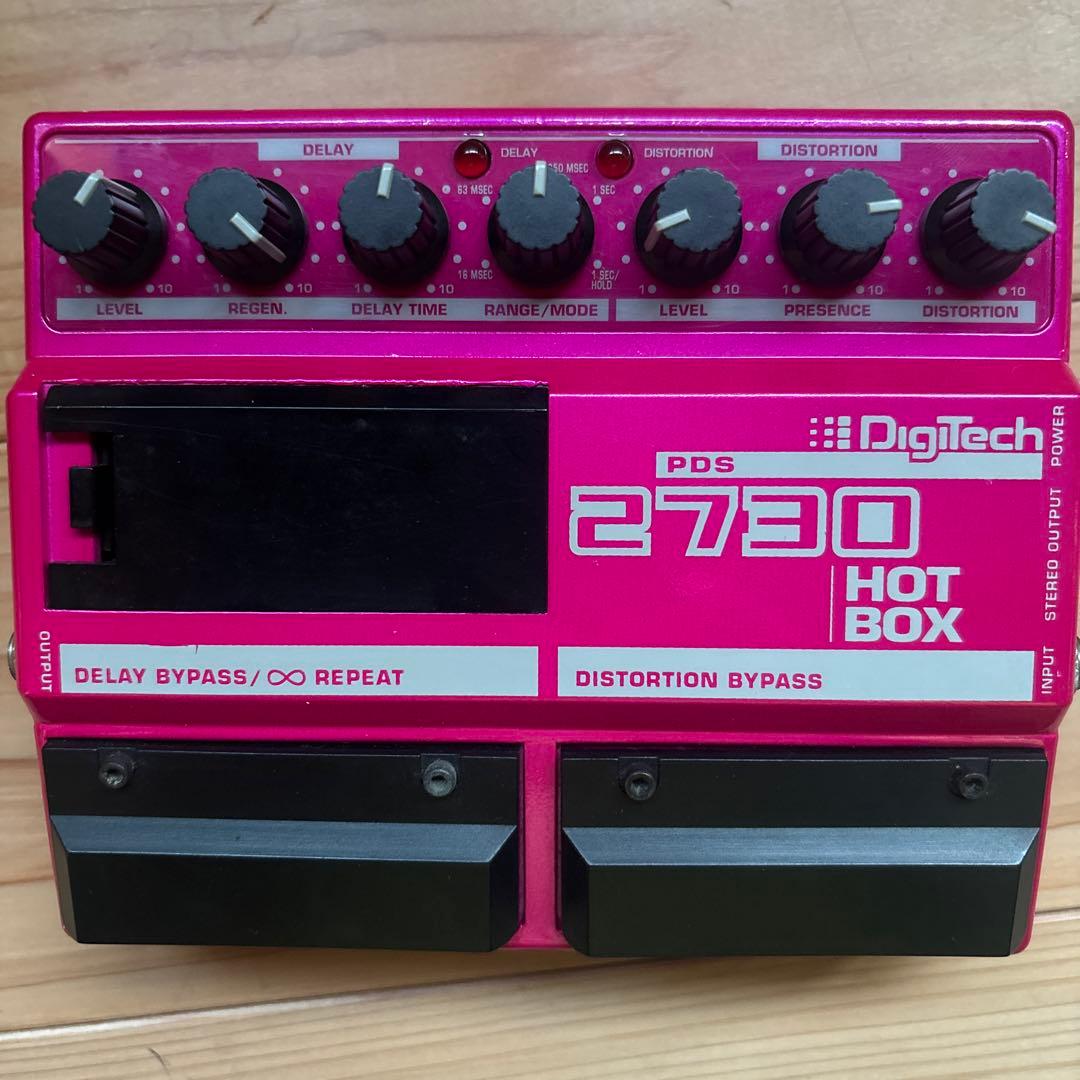 DigiTech PDS2730 HOT BOX ディレイディストーション箱取説