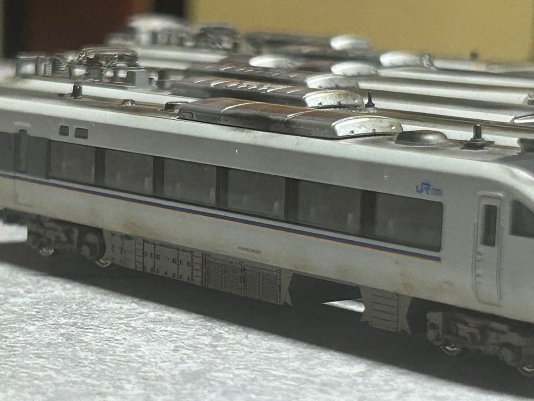 681系しらさぎ（旧しらさぎ色）　　　　　　 ※Nゲージ