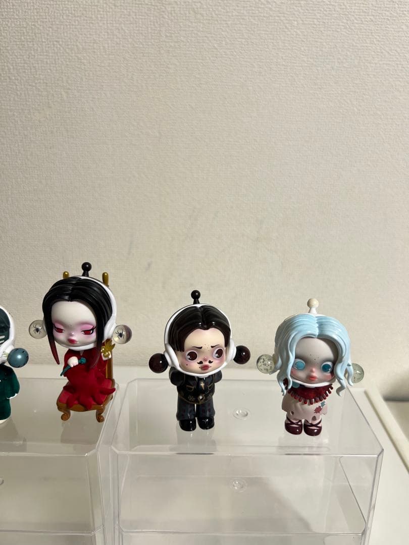 SKULLPANDA 、ADDAMS FAMILY、夜之城、ポップマート