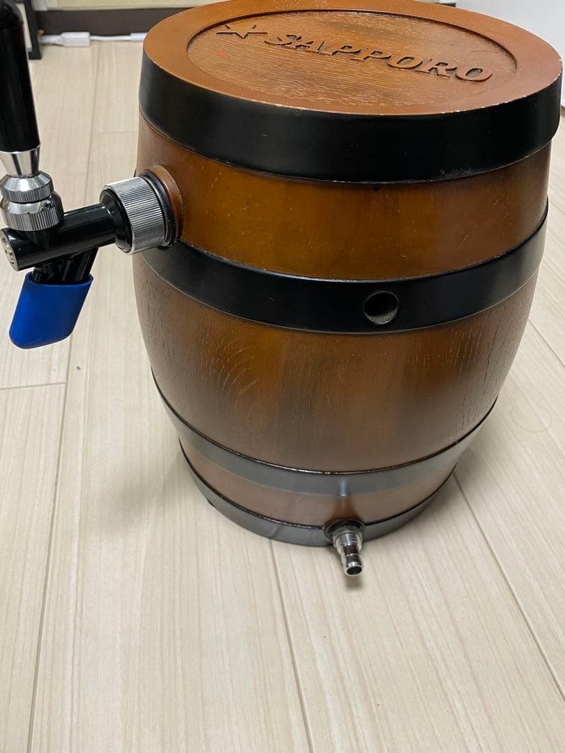 サッポロ SAPPORO ビヤ樽くん 氷冷式 木樽型　ビールサーバー