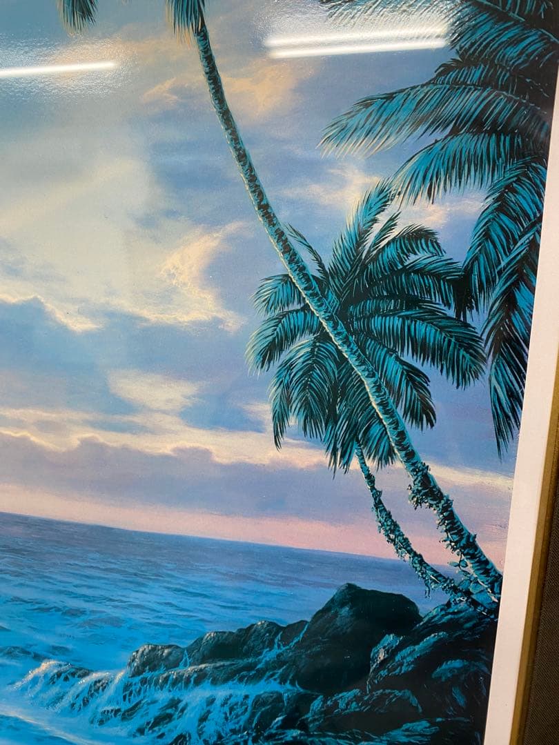 【アールビバンではない】ラッセン 74/100 初期シルクスクリーン絵中サイン