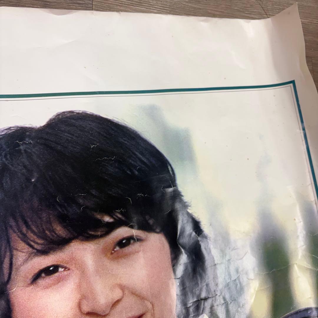 キャンディーズ 大型ポスター 73×103cm 昭和レトロ当時物 週刊明星提供