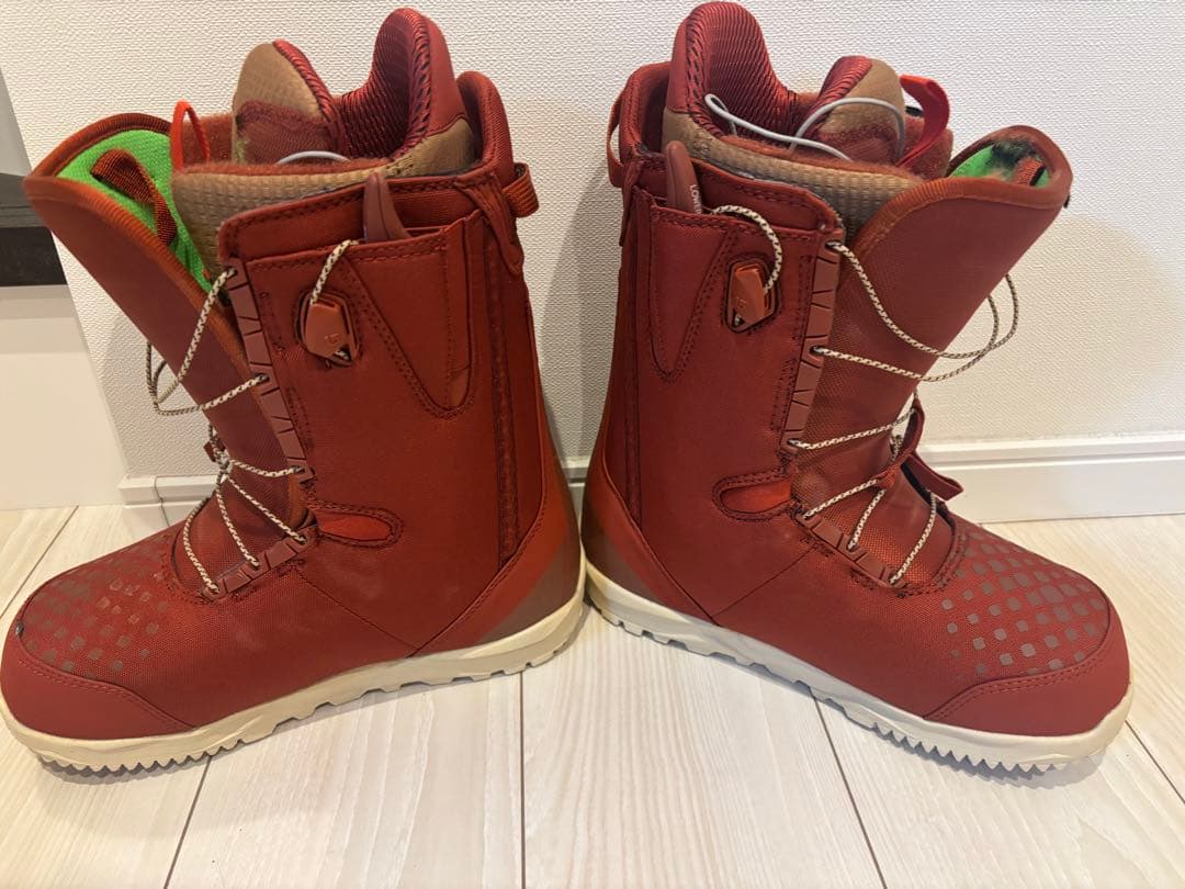 Burton Stash Hunter ブーツ 26.0cm レッド バッグ付き