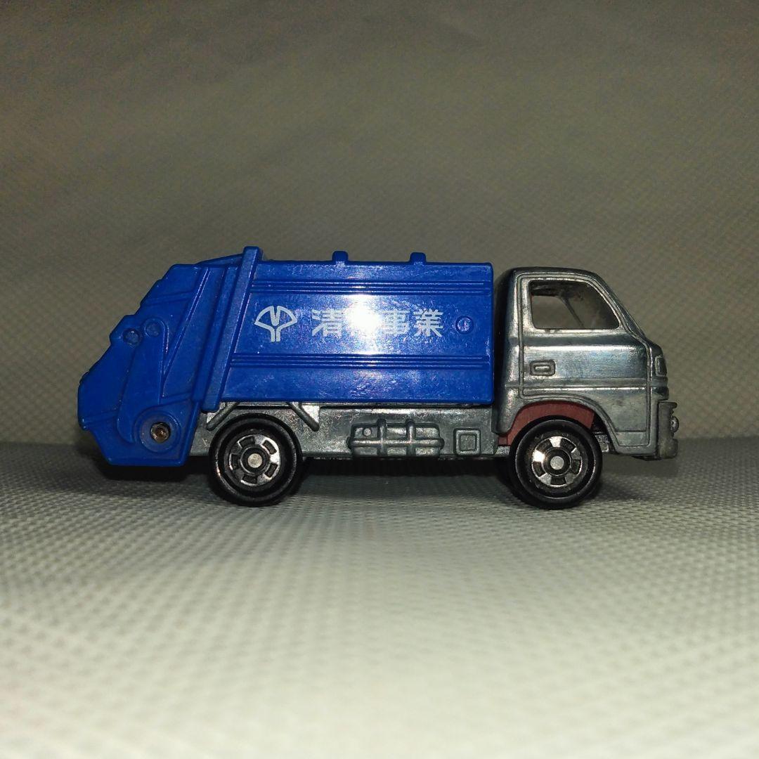 5521 カスタム用等分解トミカ 三菱キャンター 清掃事業回収パッカー車