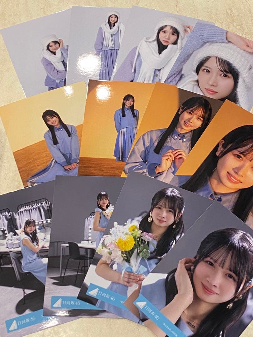 上村ひなの 日向坂46 クリフハンガー ジャケット 君と生きる 生写真 コンプ1