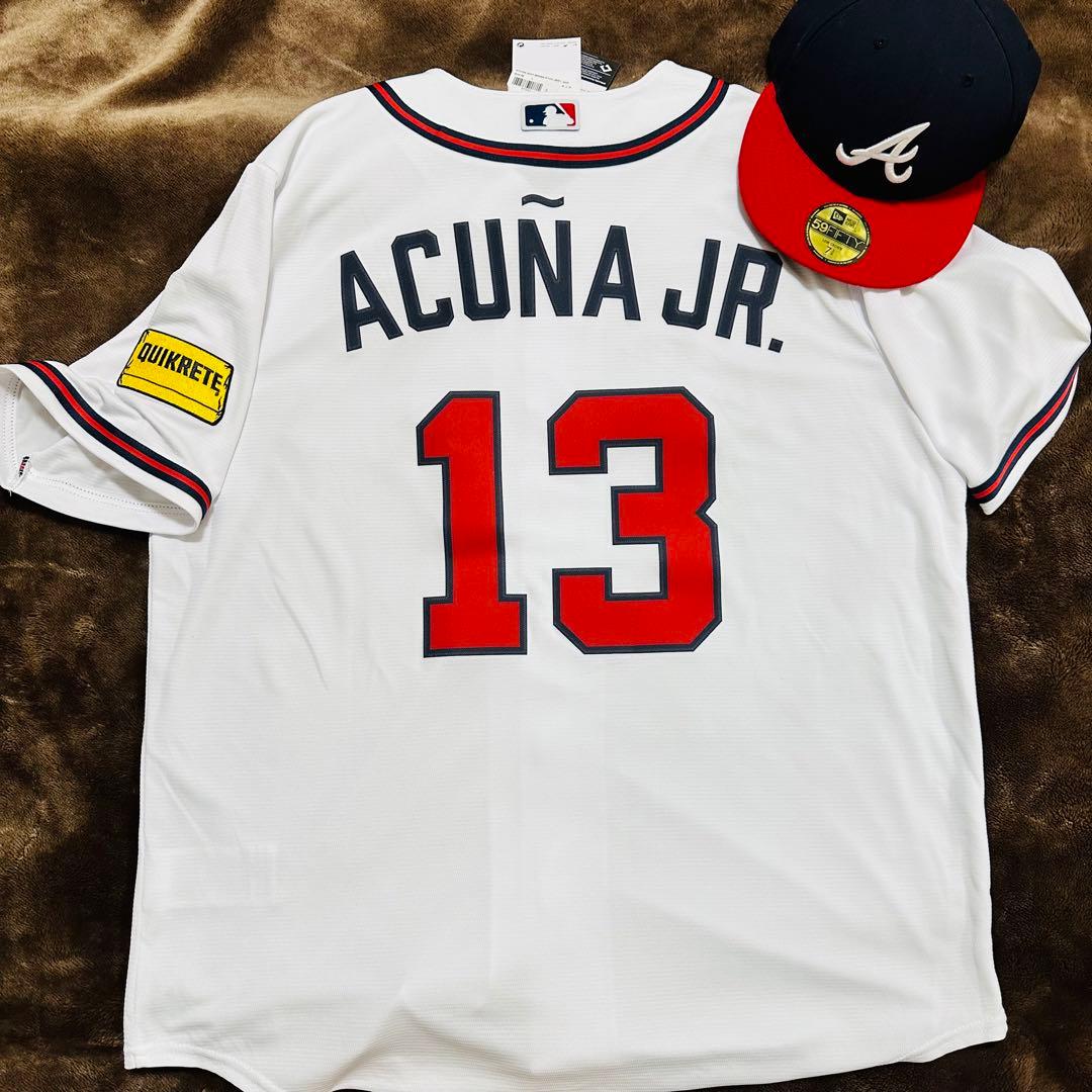 【3点セット】MLB アトランタブレーブス アクーニャjr ユニフォーム