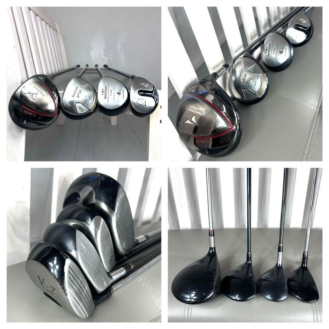 本格派 メンズゴルフクラブ 14本 フルセット ゴルフセット お試しセット 豪華