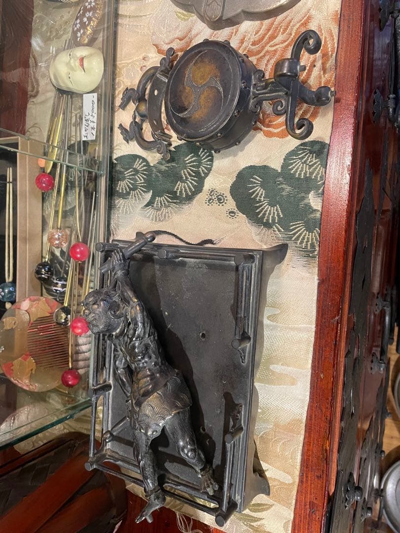 古美術 鬼の香炉