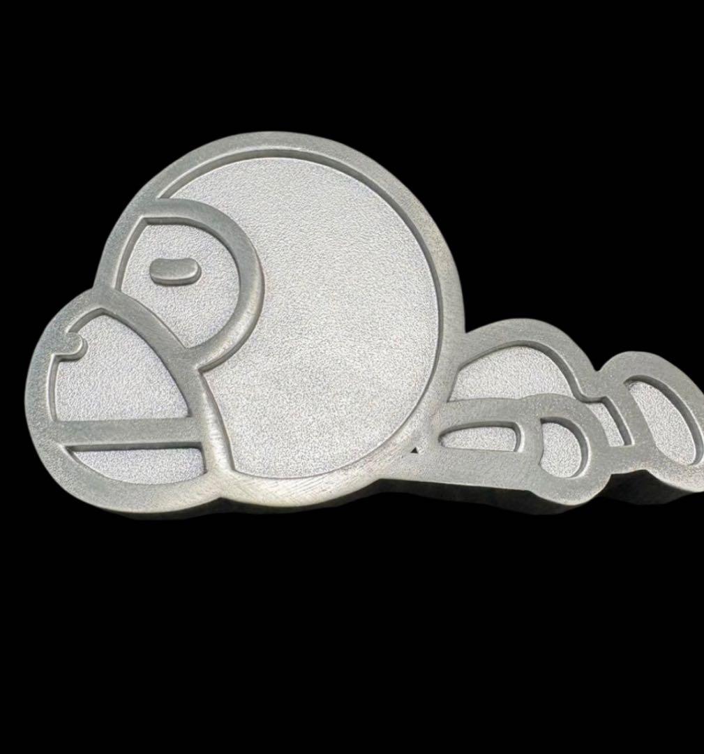 ❤️希少❤️ A BATHING APE BABY MILO メタルプレート 正規品