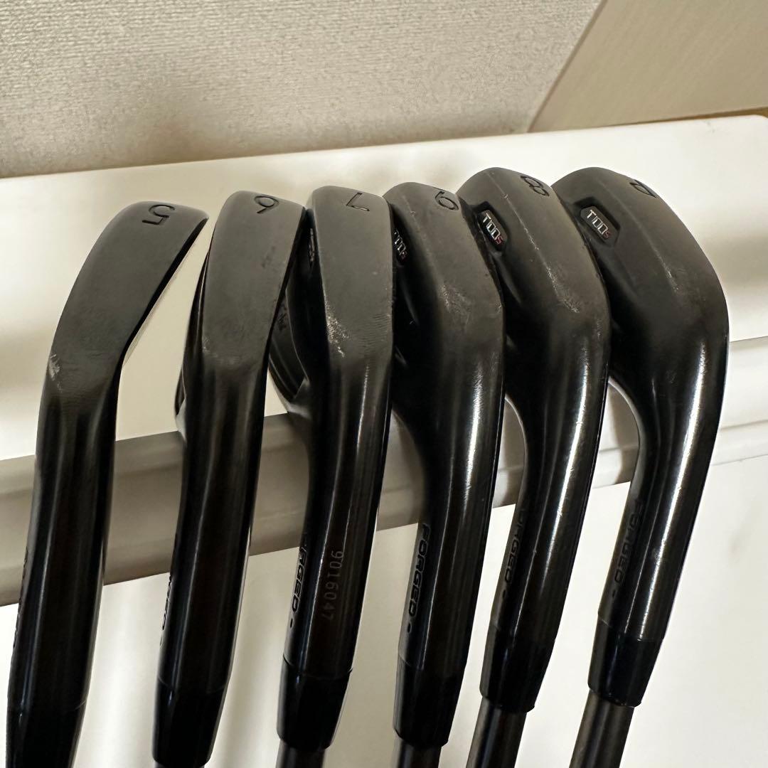 タイトリストT100ブラックアイアン5∼PW MODUS3 105 S