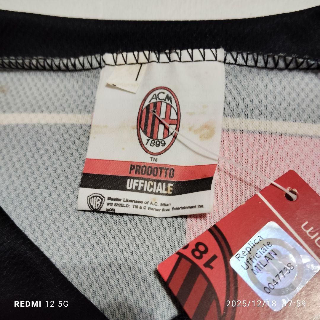 AC Milan Gattuso 8番 ユニフォームシャツ新品タグ付き