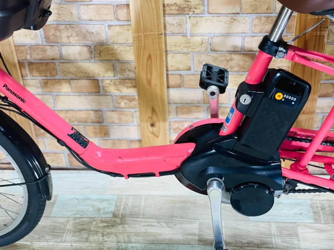 大容量 ピンク No1 パナソニック 子供乗せ電動アシスト自転車 ZH2073