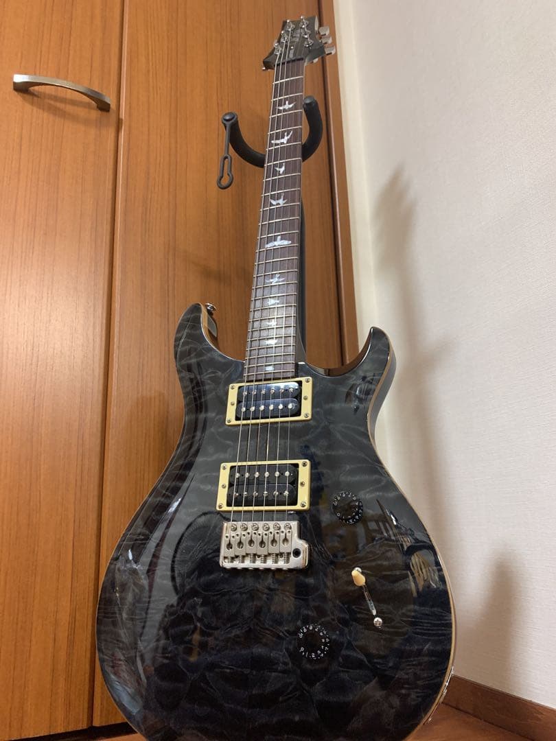 最終値下げ 優良個体 PRS custom24 SE BLACK ギグバッグ付き