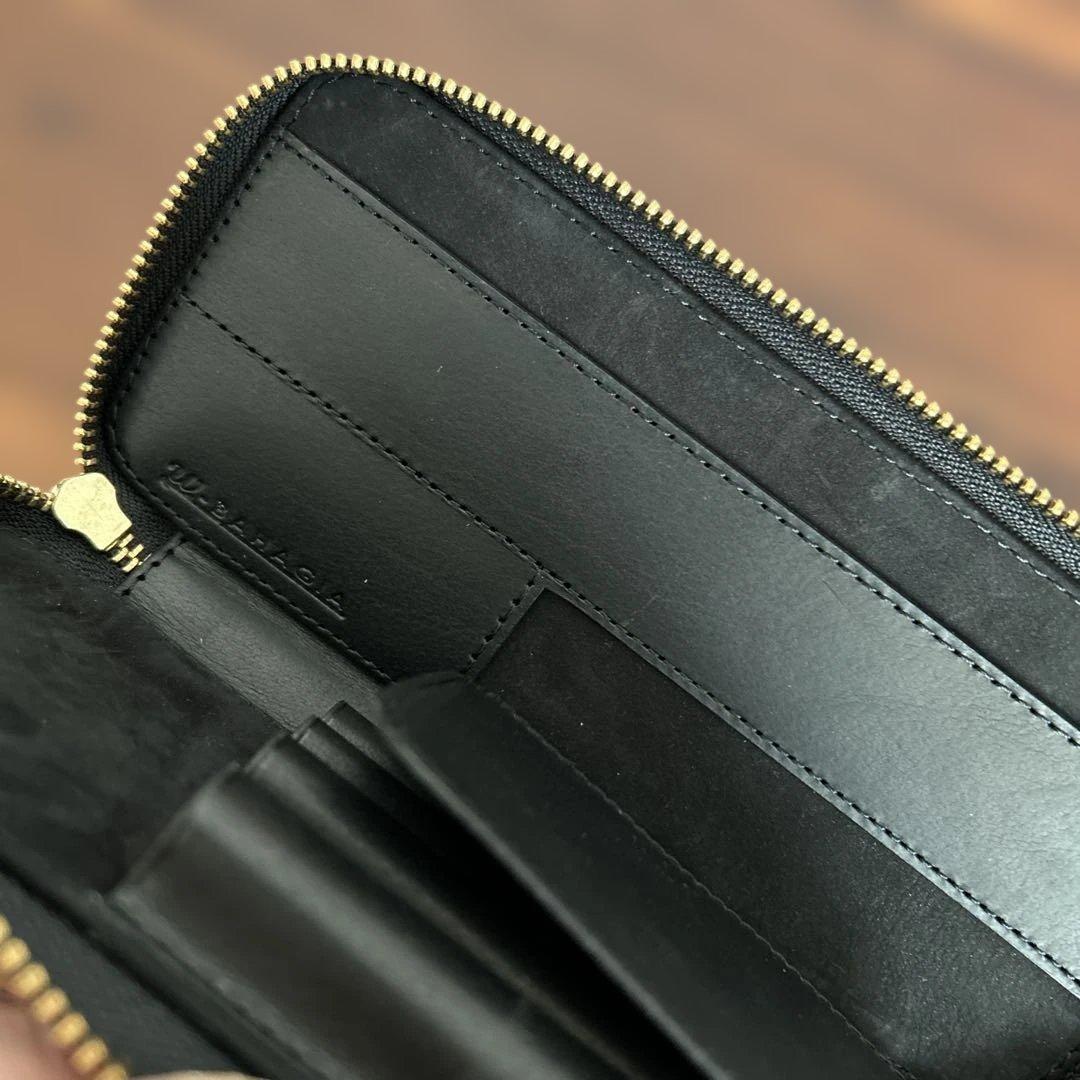 バハギア　Bagagia&Craft ラウンドジップペンケース ネロ　プエブロ