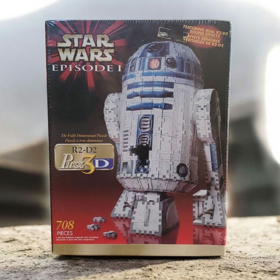 レア★STAR WARS R2-D2 708ピース　3D ジグソーパズル　未開封