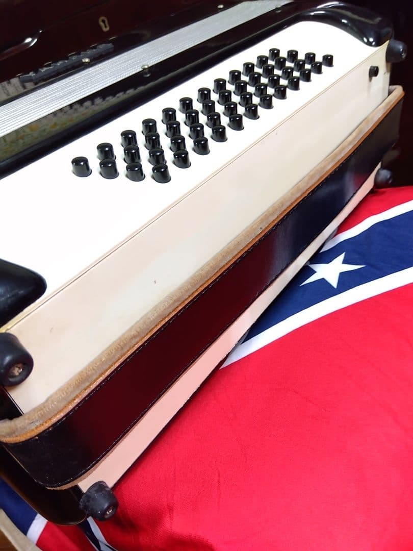 【動作品美品】YAMAHA YA-48アコーディオン独奏用高級モデル自宅保管品