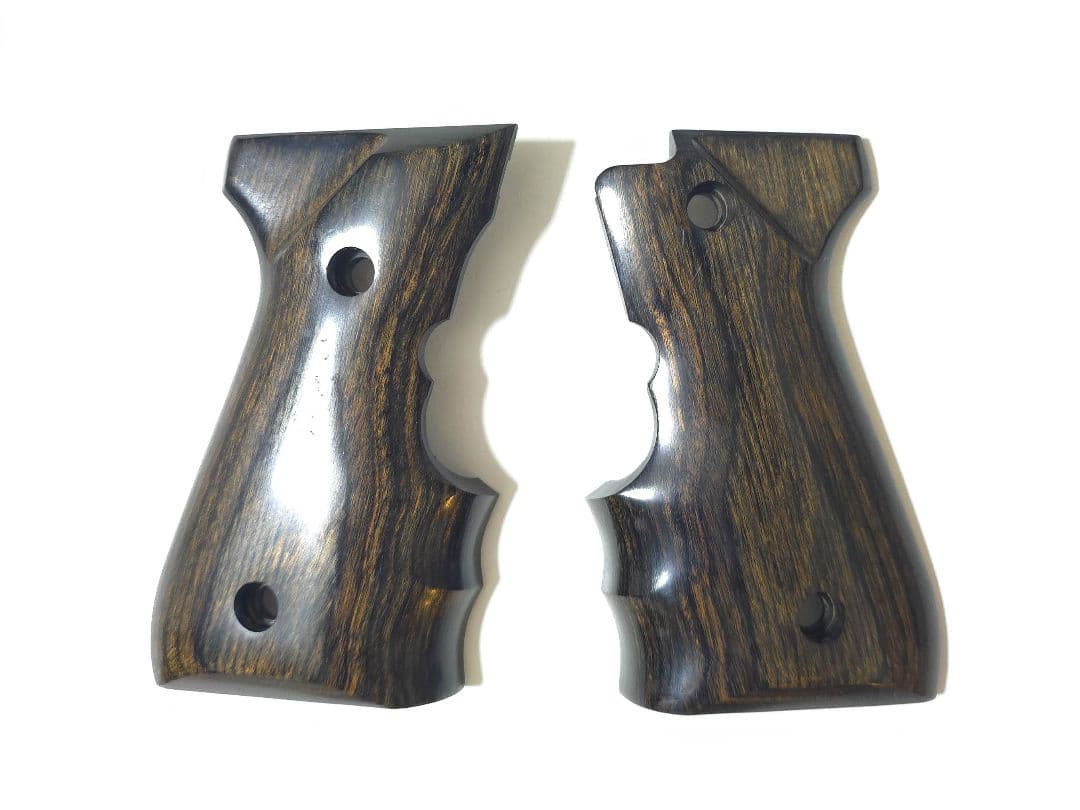 M92F 実銃用 ウッドグリップ フィンガーチャネルタイプ KSC WA マルイ