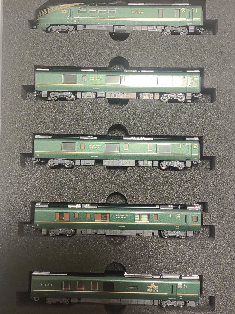 室内灯つき KATO 10-1570 Twilight Express 瑞風