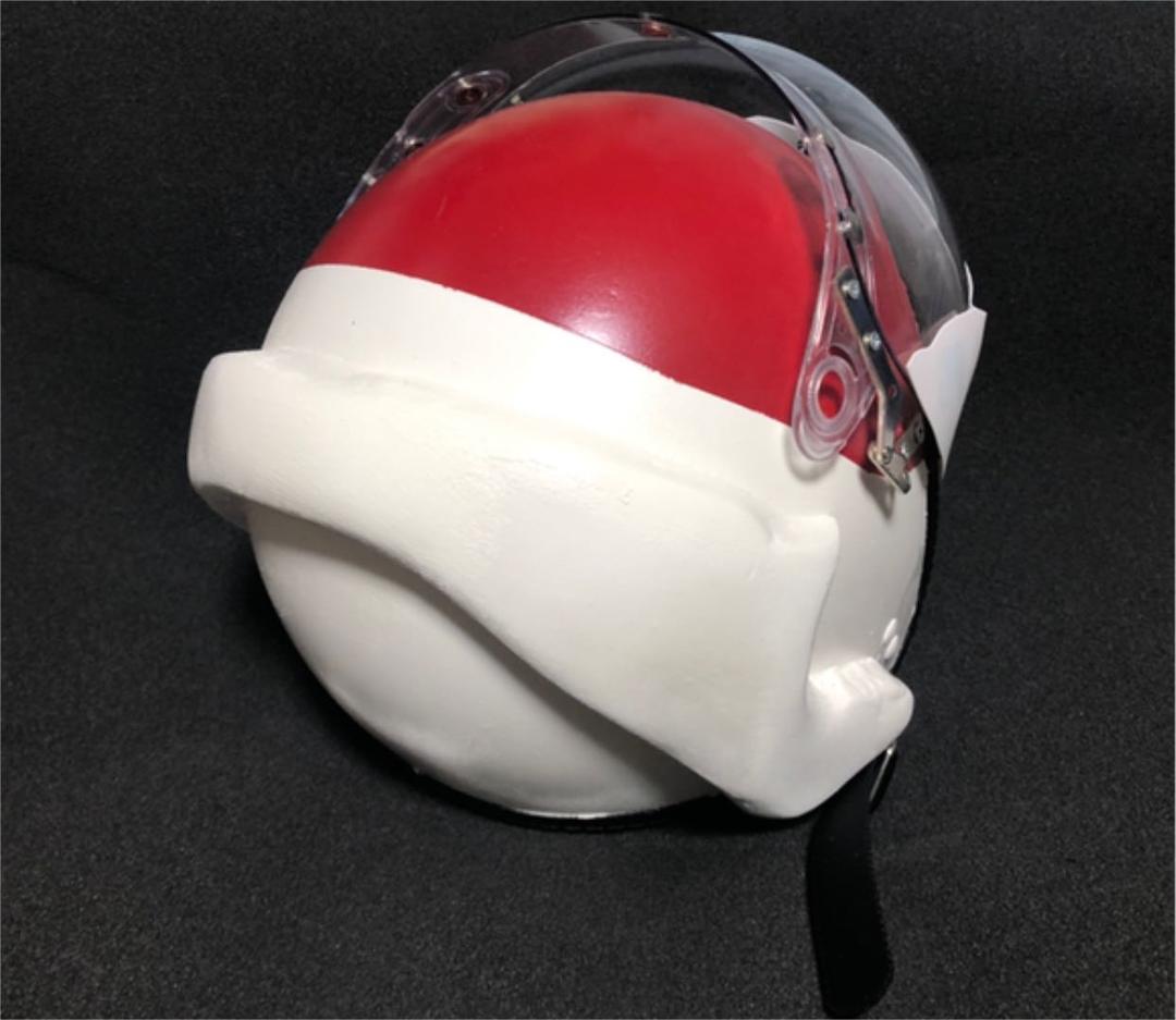 ウルトラセブン　ウルトラ警備隊　ヘルメット　1/1スケール　コスプレ　自作