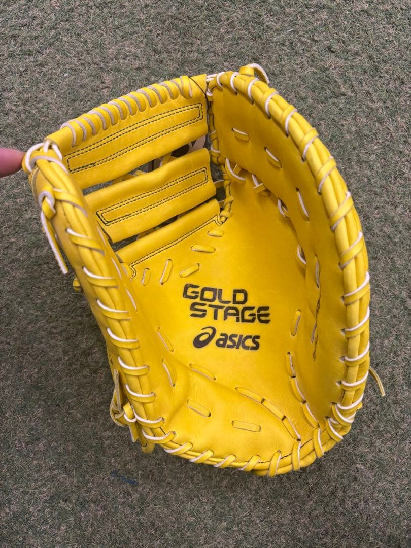asics野球 硬式用 ファーストミット ゴールドステージ 一塁手用