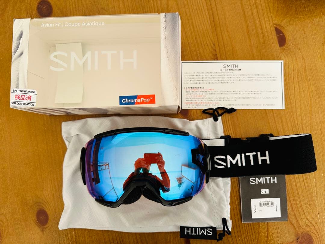 ⭐︎美品SMITH VICE （CP STORM ROSE FLASH）ゴーグル
