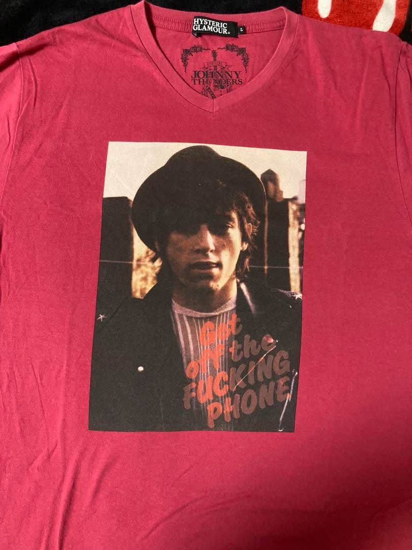 HYSTERIC GLAMOUR JOHNNY THUNDERS Tシャツ L
