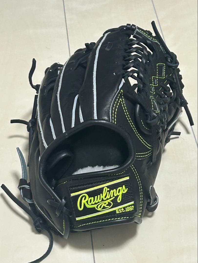 Rawlings 硬式 外野手用 グローブ　黒