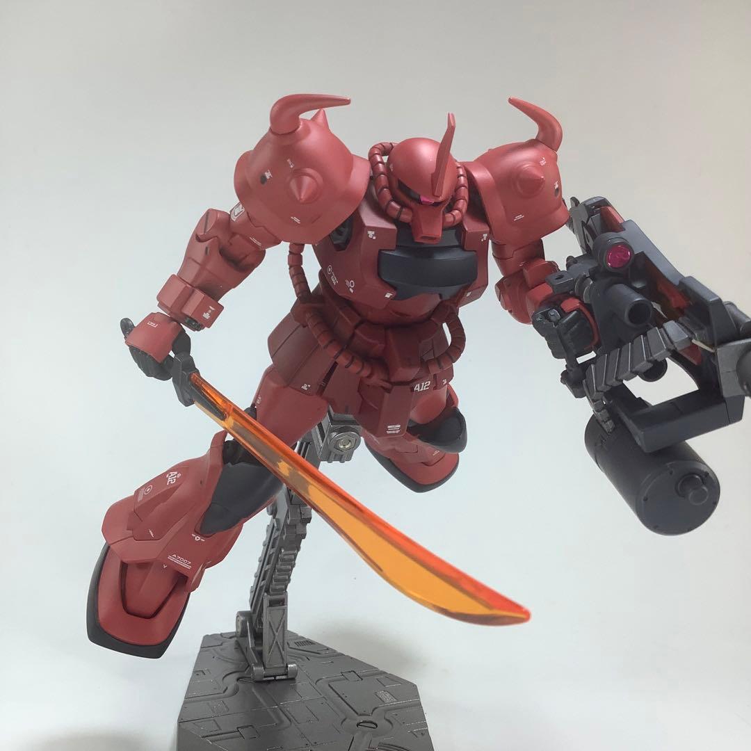 HGUC MS-07B-3 グフ・カスタム【シャア・アズナブル仕様】塗装済完成品