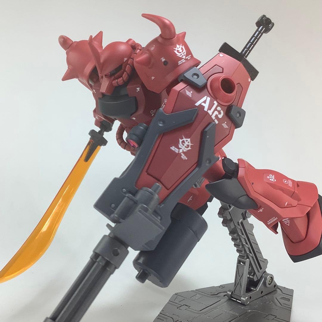 HGUC MS-07B-3 グフ・カスタム【シャア・アズナブル仕様】塗装済完成品