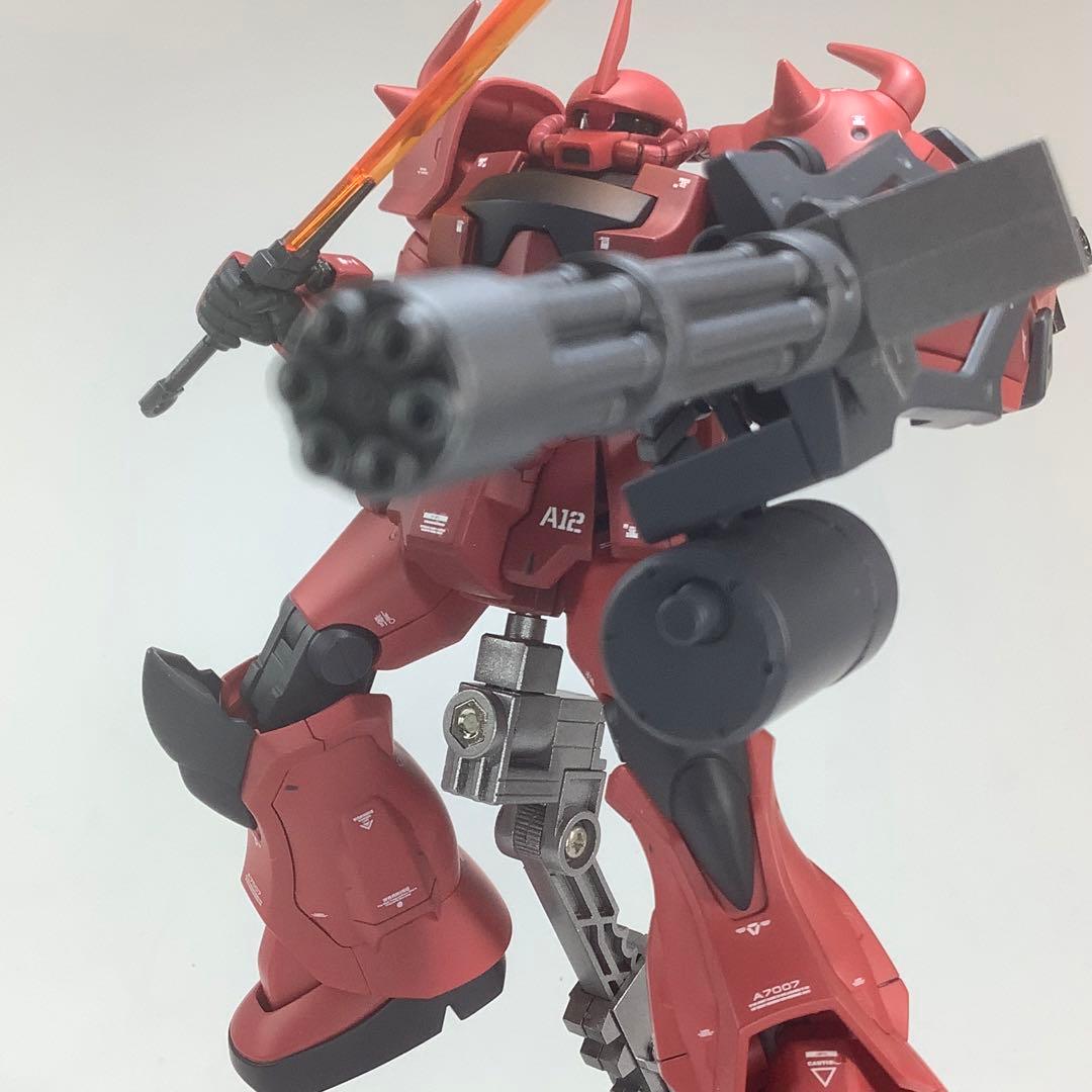 HGUC MS-07B-3 グフ・カスタム【シャア・アズナブル仕様】塗装済完成品
