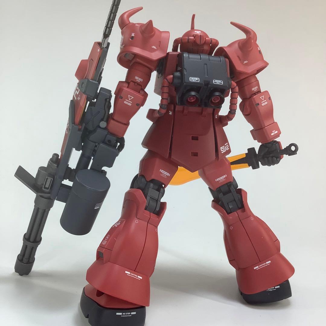HGUC MS-07B-3 グフ・カスタム【シャア・アズナブル仕様】塗装済完成品