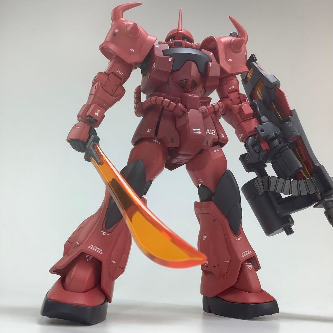 HGUC MS-07B-3 グフ・カスタム【シャア・アズナブル仕様】塗装済完成品