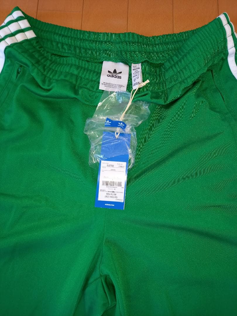 ウォーキング・ランニングウェア ADIDAS FIREBIRD TRACK PANTS-GREEN/WHITE