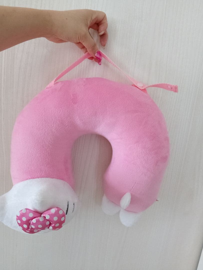 サンリオキャラクターズ ハローキティ 低反発 ネックピロー 旅行 快適 グッズ